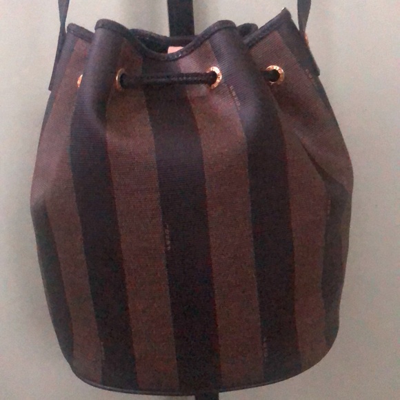 Fendi Drawstring Purse W/COA - Picture 4 of 14